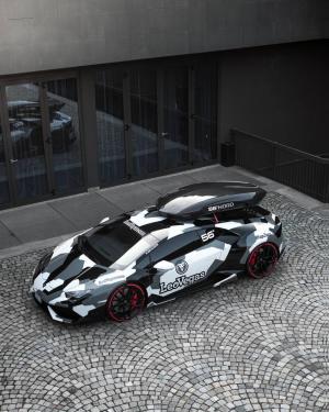 Lamborghini Huracan LP800 Winter Project by Jon Olsson and WrapZone 2016 года